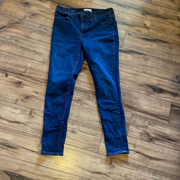 Madewell 9” Mid Rise Skinny Sz 30 - Picture 5 of 8